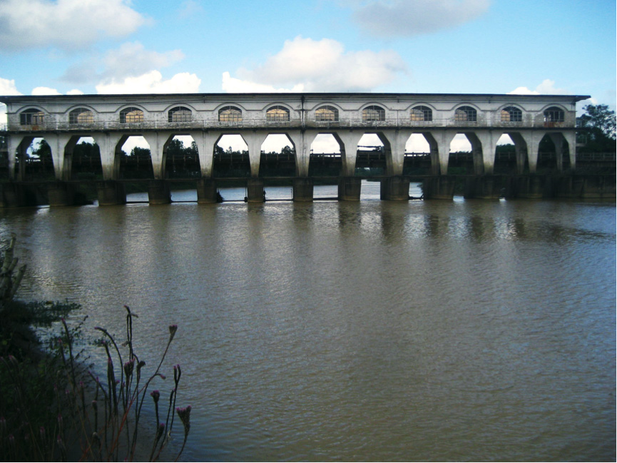 Vu Gia River at An Trach Dam